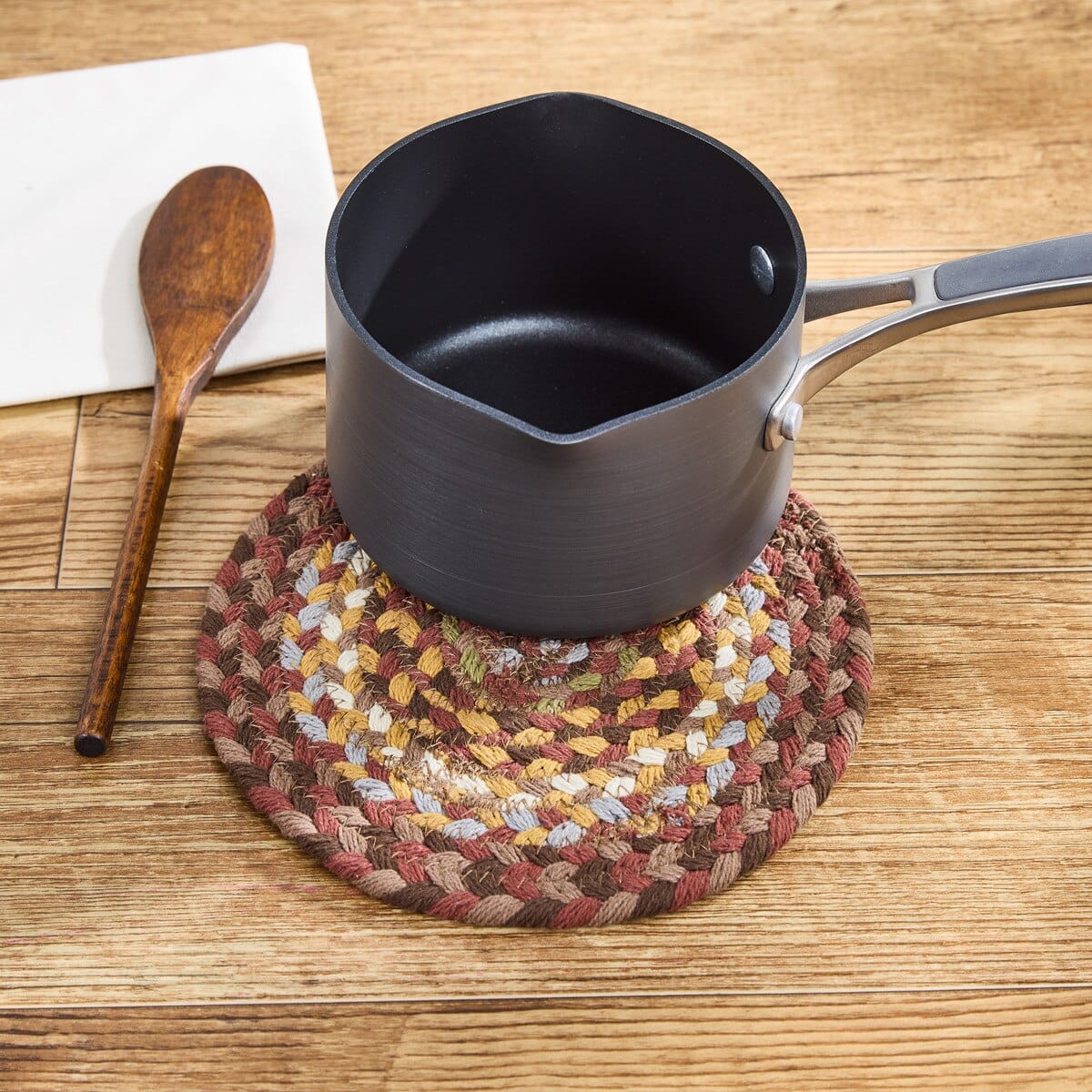 Park Designs Cooper Braided Trivet Round Set of 2