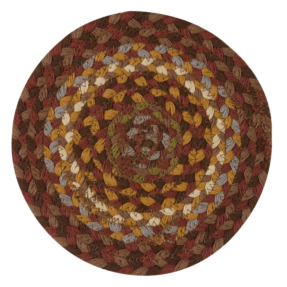 Park Designs Cooper Braided Trivet Round Set of 2