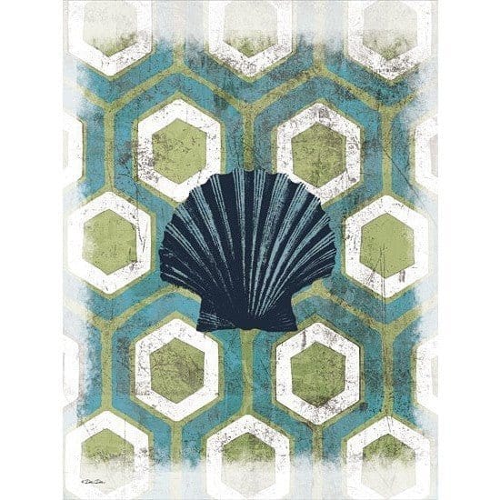 Penny Lane Publishing Costal Pattern I By Dee Dee Reynolds Art Print - 12 X 16