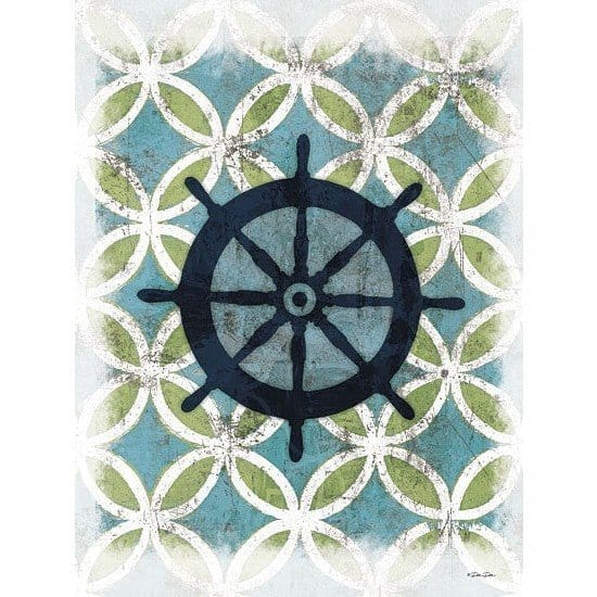 Penny Lane Publishing Costal Pattern II By Dee Dee Reynolds Art Print - 12 X 16