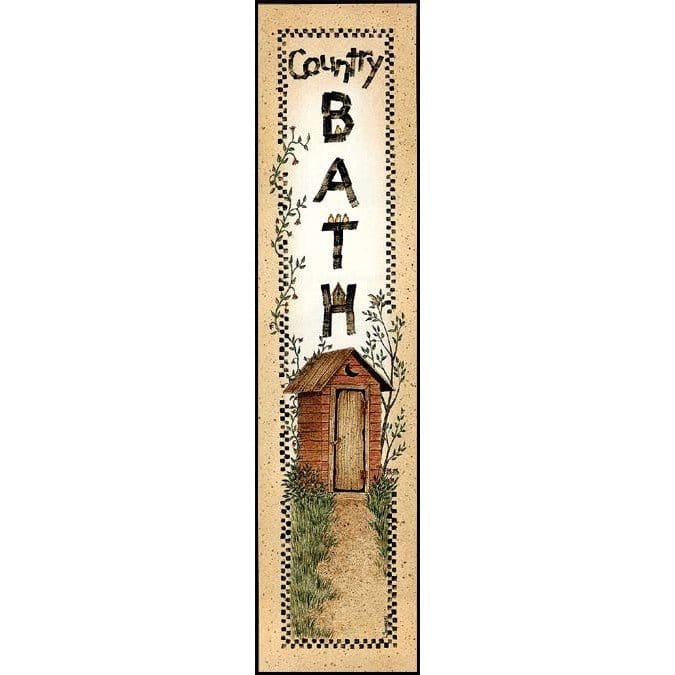 Country Bath By Linda Spivey Art Print - 5 X 20-Penny Lane Publishing-The Village Merchant