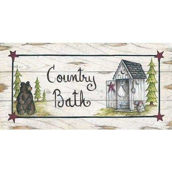 Country Bath By Mary Ann June Art Print - 9 X 18-Penny Lane Publishing-The Village Merchant