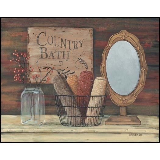 Country Bath By Pam Britton Art Print - 11 X 14-Penny Lane Publishing-The Village Merchant