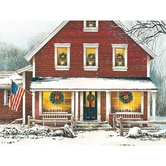 Country Christmas By John Rossini Art Print - 12 X 16-Penny Lane Publishing-The Village Merchant