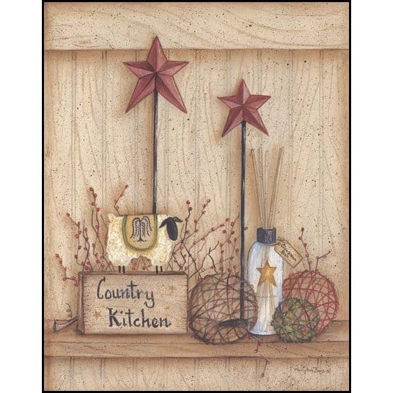 Penny Lane Publishing Country Kitchen By Mary Ann June Art Print - 11 X 14