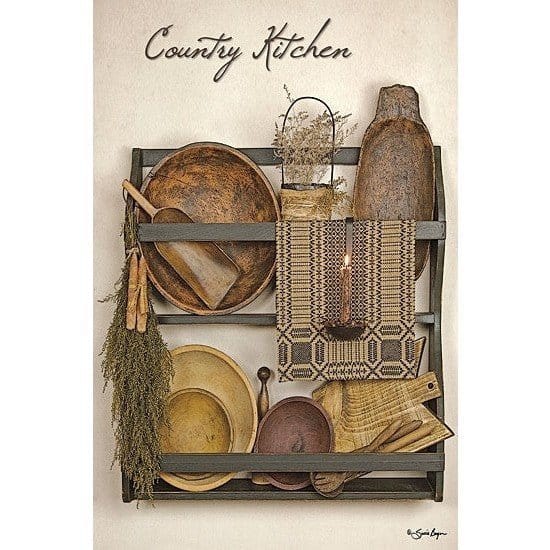 Penny Lane Publishing Country Kitchen By Susie Boyer Art Print - 12 X 18