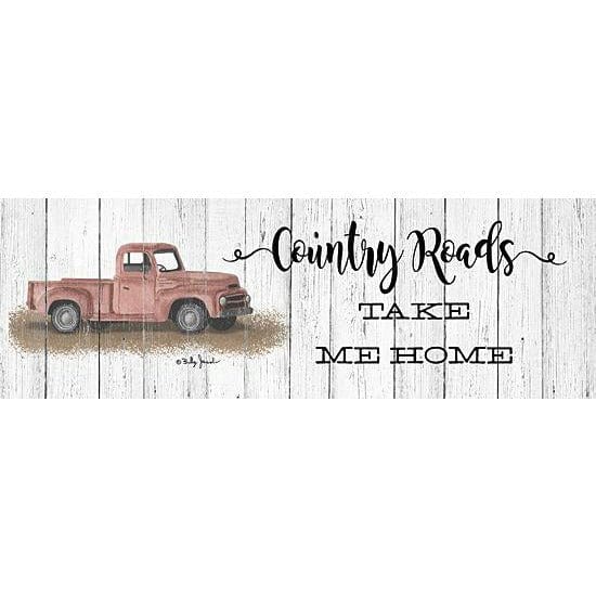 Penny Lane Publishing Country Roads By Billy Jacobs Art Print - 6 X 18