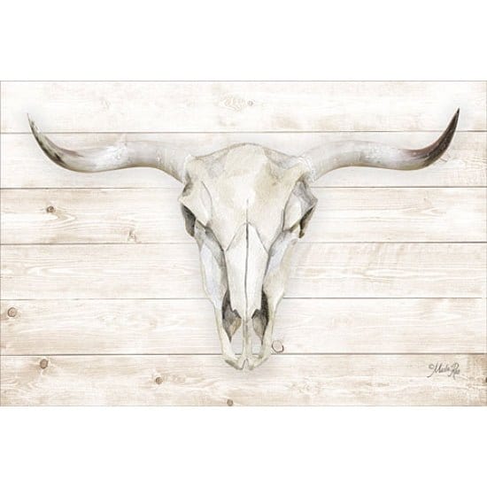 Cow Skull By Marla Rae Art Print - 12 X 18-Penny Lane Publishing-The Village Merchant