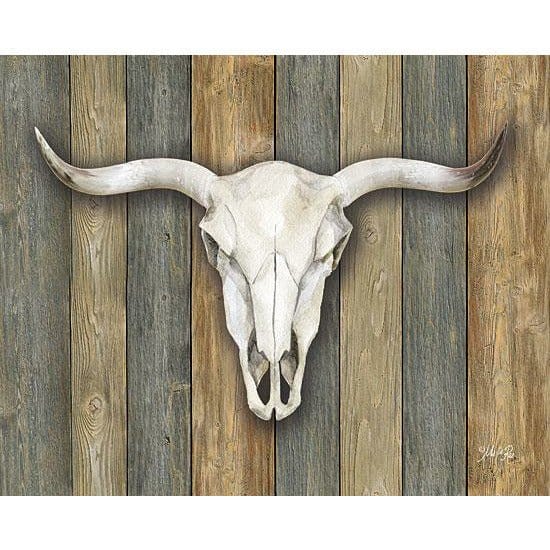 Penny Lane Publishing Cow Skull II By Marla Rae Art Print - 16 X 20