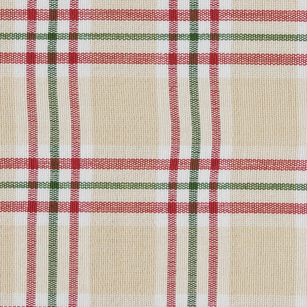 Cozy Christmas Plaid Placemat Set of 2