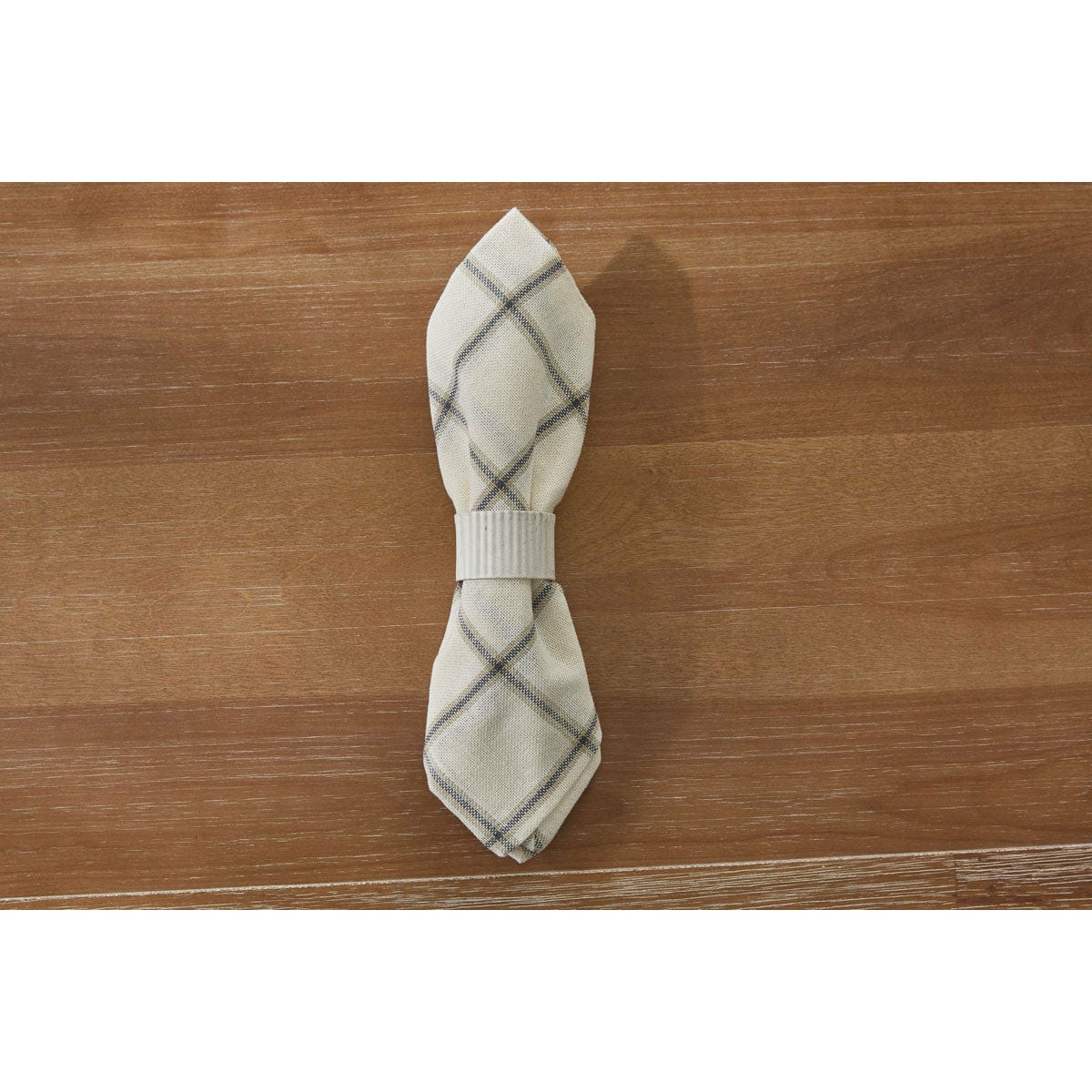 Park Designs crimped in Cream Napkin Ring Set of 2