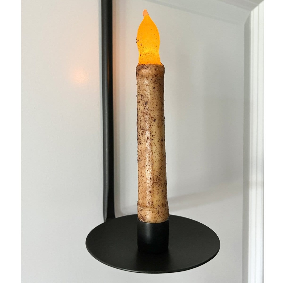 Cupboard Door Hook Candle Holder For Taper Candles-Pine Creek-The Village Merchant