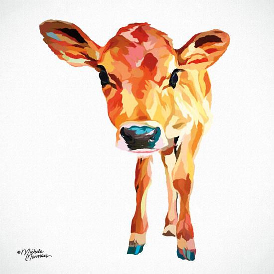 Penny Lane Publishing Cute Little Calf By Michele Norman Art Print - 12 X 12