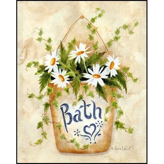 Daisies In The Bath By Annie La Point Art Print - 8 X 10-Penny Lane Publishing-The Village Merchant