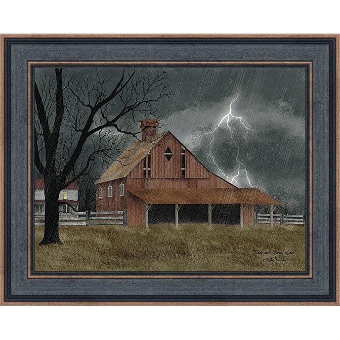 Dark And Stormy Night By Billy Jacobs Art Print - 18 X 24