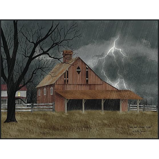 Dark And Stormy Night By Billy Jacobs Art Print - 18 X 24