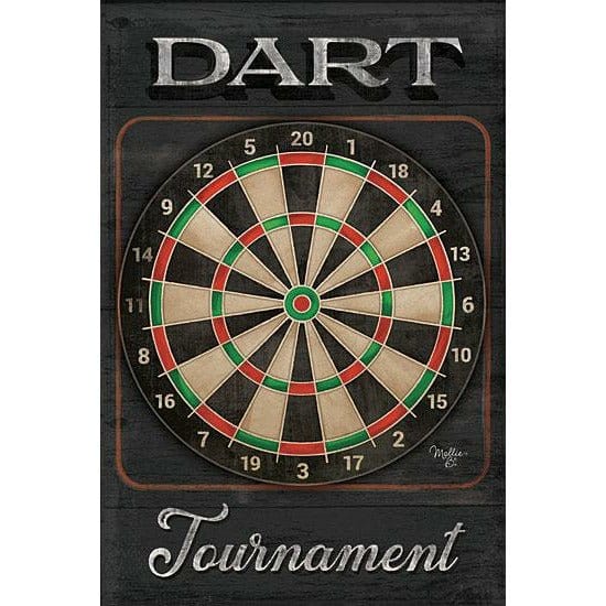 Dart Tournament By Mollie B Right Art Print - 12 X 16-Penny Lane Publishing-The Village Merchant