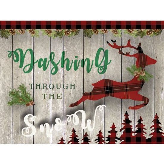 Dashing Throw The Snow By Bluebird Barn Art Print - 12 X 16-Penny Lane Publishing-The Village Merchant