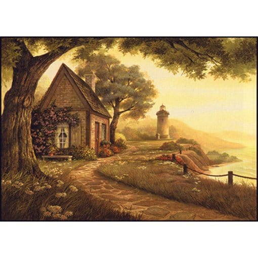 Sagebrush Fine Art Dawns Early Light By Michael Humphries Art Print - 5 x 7