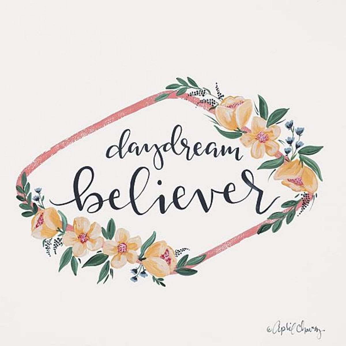 Daydream Believer By April Chavez Art Print - 12 X 12-Penny Lane Publishing-The Village Merchant