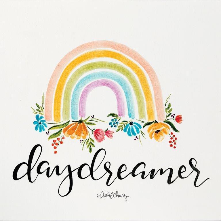 Penny Lane Publishing Daydreamer Rainbow By April Chavez Art Print - 12 X 12