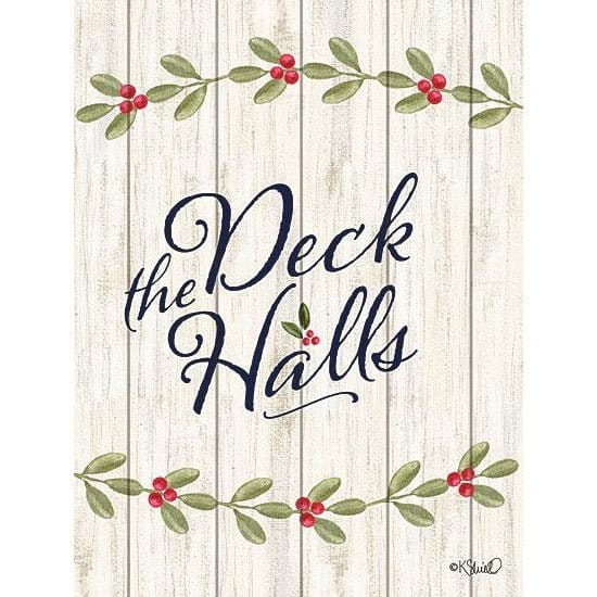 Deck The Halls E By Kate Sherrill Art Print - 12 X 16-Penny Lane Publishing-The Village Merchant