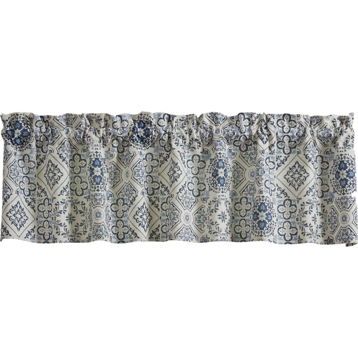 Delft Printed Valance Lined-Park Designs-The Village Merchant