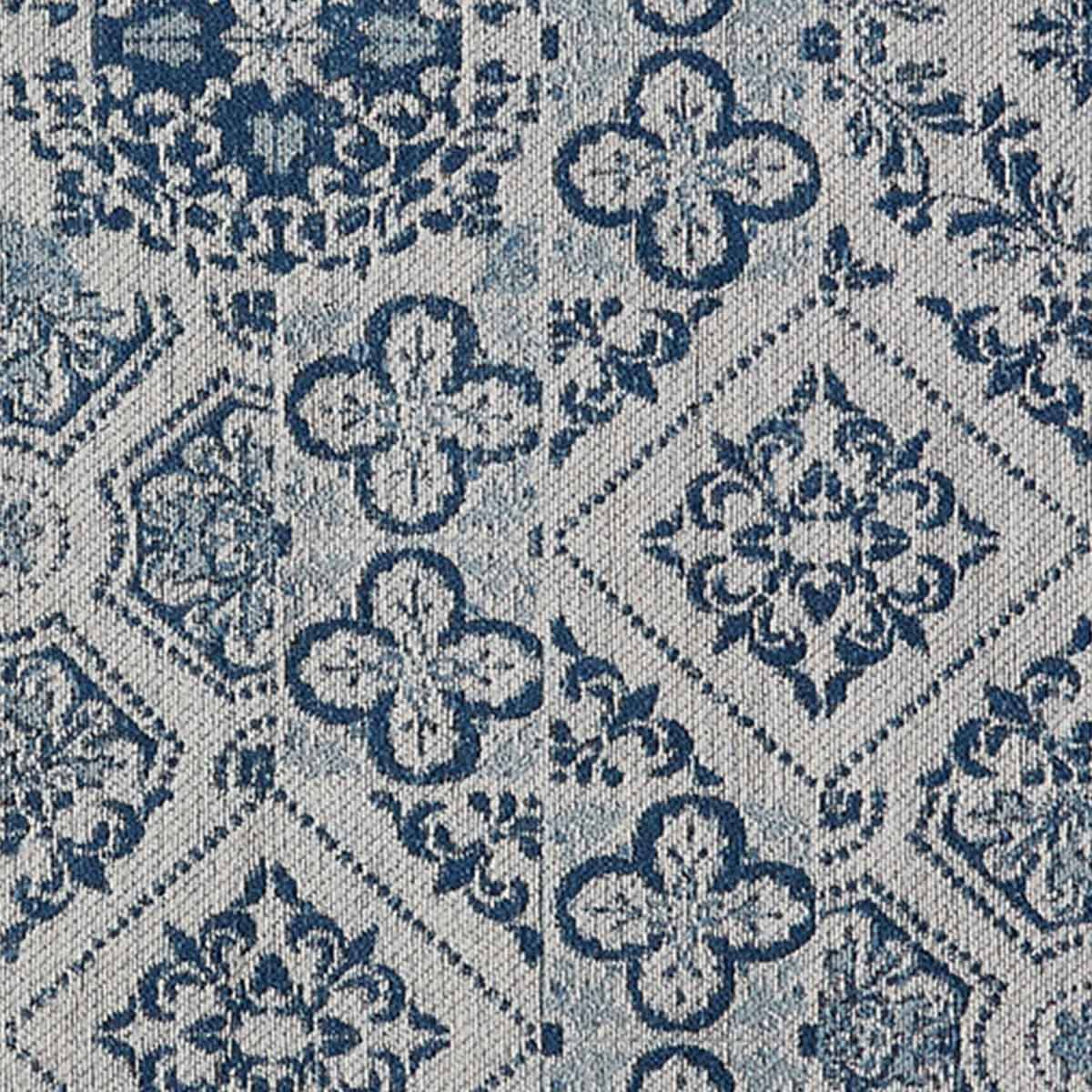 Delft Woven Jacquard Chenille Rug Runner 24&quot; X 72&quot; Rectangle