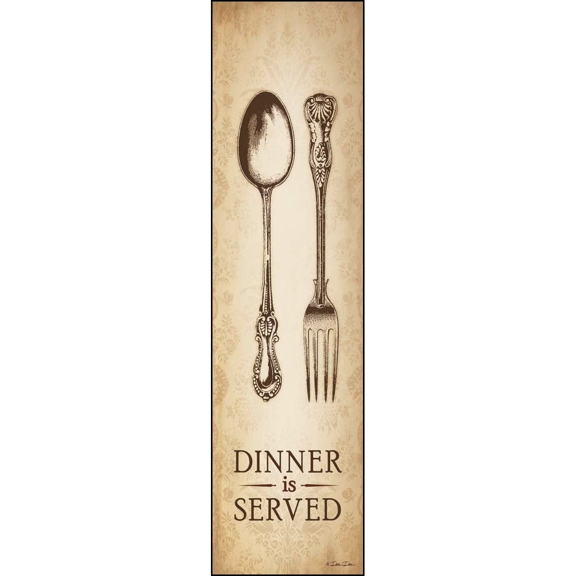 Dinner Is Served By Dee Dee Reynolds Art Print - 8 X 30-Penny Lane Publishing-The Village Merchant