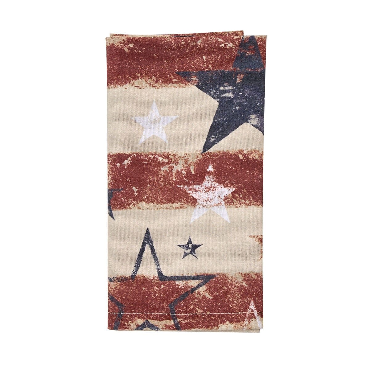 Park Designs Napkin Distressed Flag Printed Napkin Set of 2