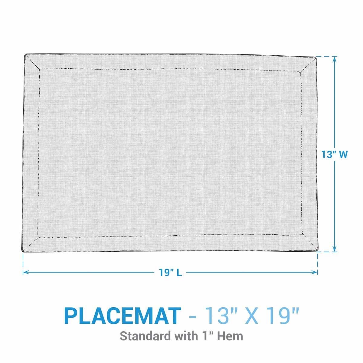 Park Designs Placemat Distressed Flag Printed Placemat Set of 2