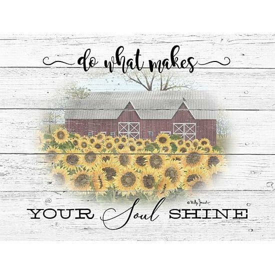 Penny Lane Publishing Do What Makes Your Soul Shine By Billy Jacobs Art Print - 12 X 16