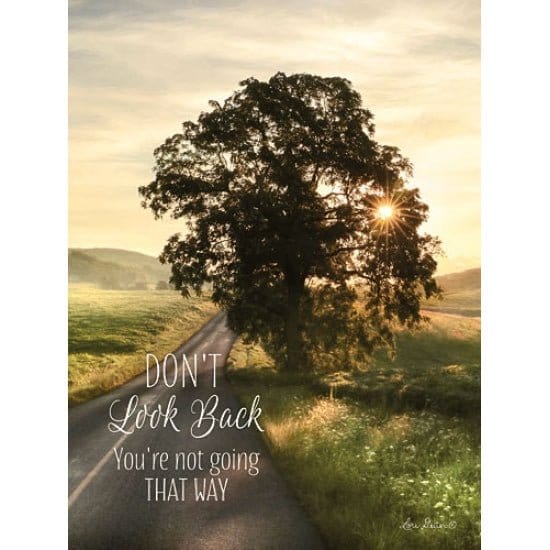 Penny Lane Publishing Don't Look Back By Lori Deiter Art Print - 12 X 16