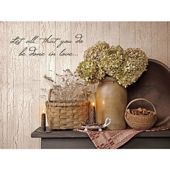 Penny Lane Publishing Done In Love By Susie Boyer Art Print - 12 X 16