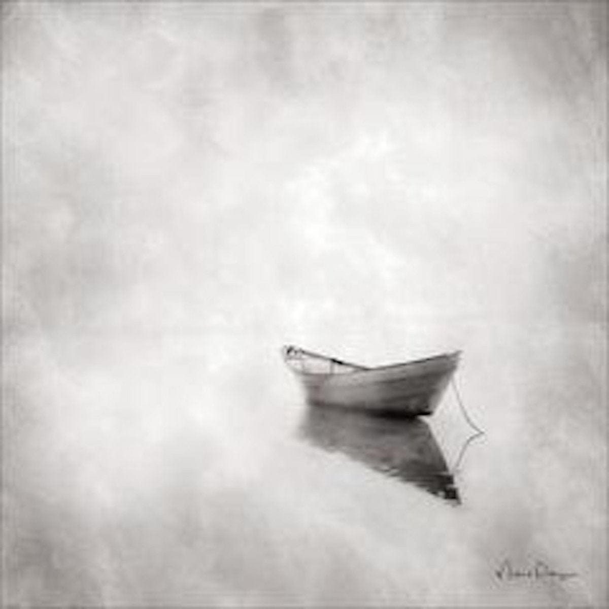 Penny Lane Publishing Dory In Fog By Michael Petrizzo Art Print - 12 X 12