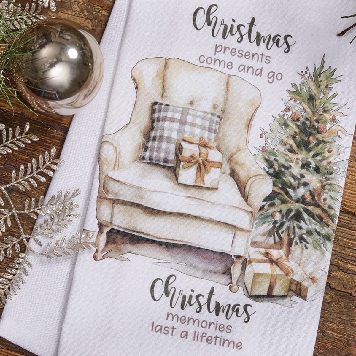 Down Home Holidays Printed Decorative Towel