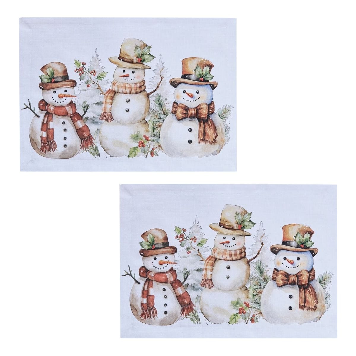 Down Home Holidays Printed Placemat Set of 2