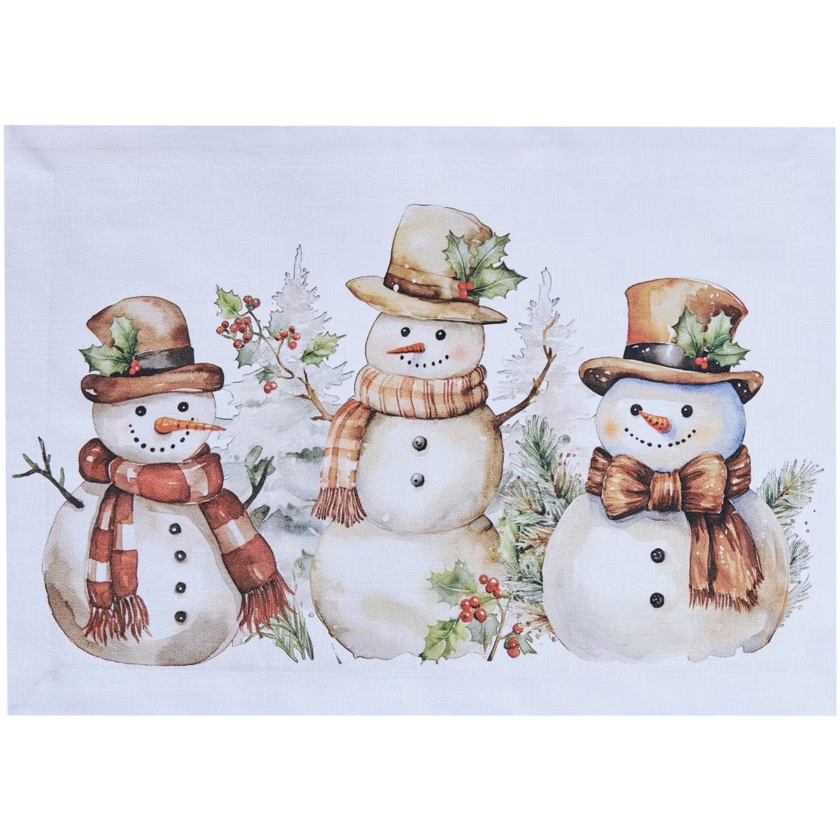 Down Home Holidays Printed Placemat Set of 2
