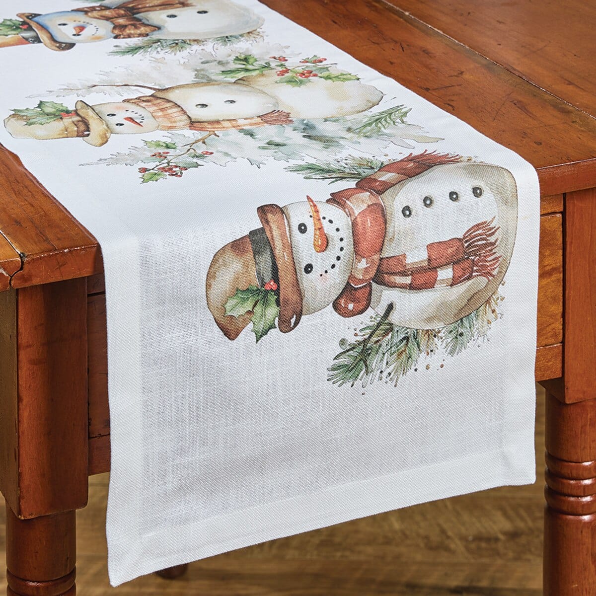 Down Home Holidays Printed Table Runner 36" Long