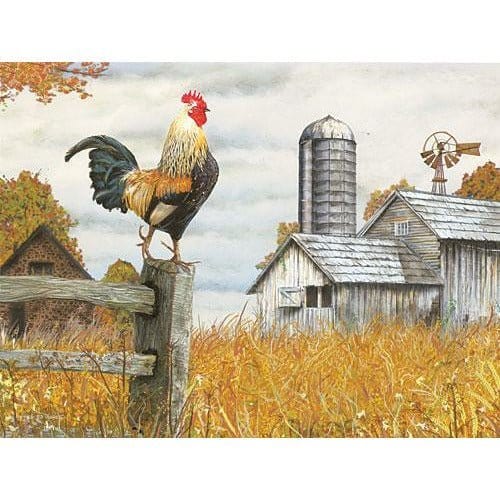 Down On The Farm II By Ed Wargo Art Print - 12 X 16-Penny Lane Publishing-The Village Merchant