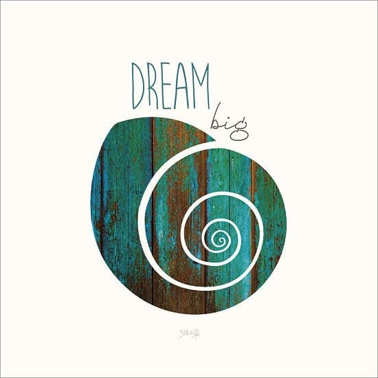 Penny Lane Publishing Dream Big By Marla Rae Art Print - 12 X 12
