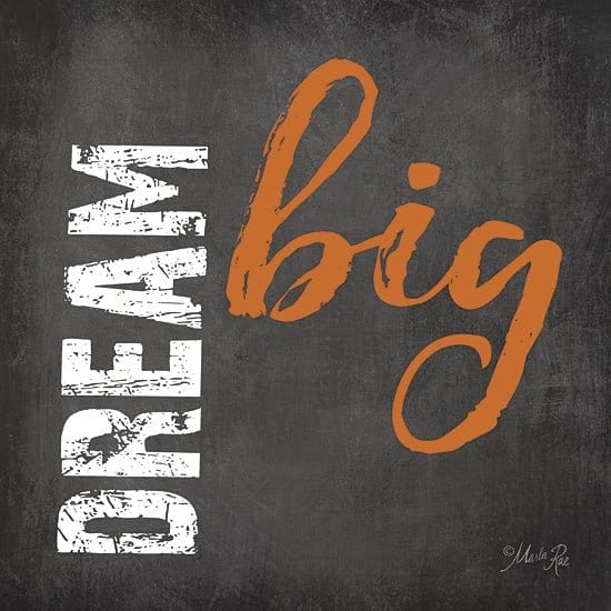 Penny Lane Publishing Dream Big By Marla Rae Art Print - 12 X 12