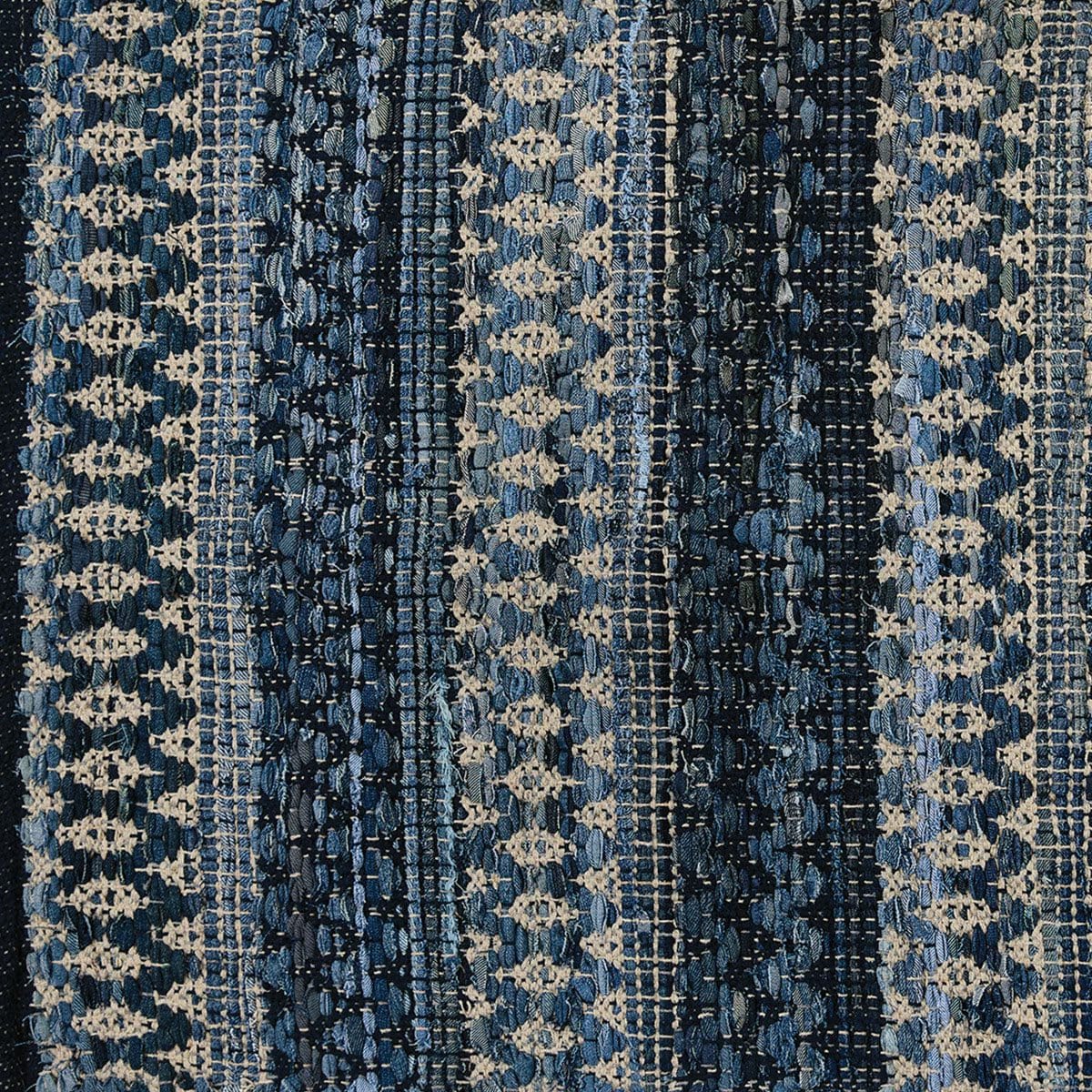 Park Designs Dressed Up Denim Chindi Rug 24" x 38" Rectangle