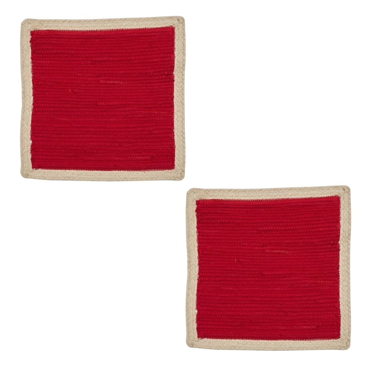 Dune Red Placemat Square Set of 2