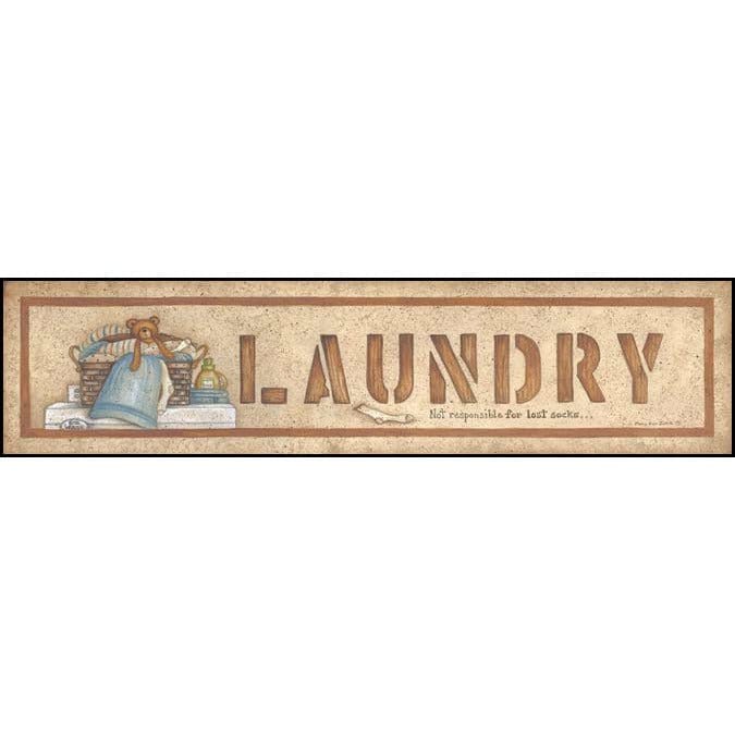 E Z Laundry By Mary Ann June Art Print - 5 X 20-Penny Lane Publishing-The Village Merchant