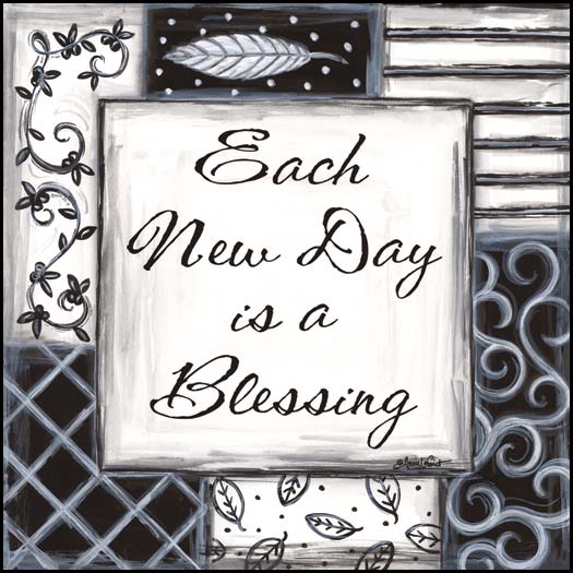 Each Day Is A New Blessing By Annie La Point Art Print - 12 X 12-Penny Lane Publishing-The Village Merchant