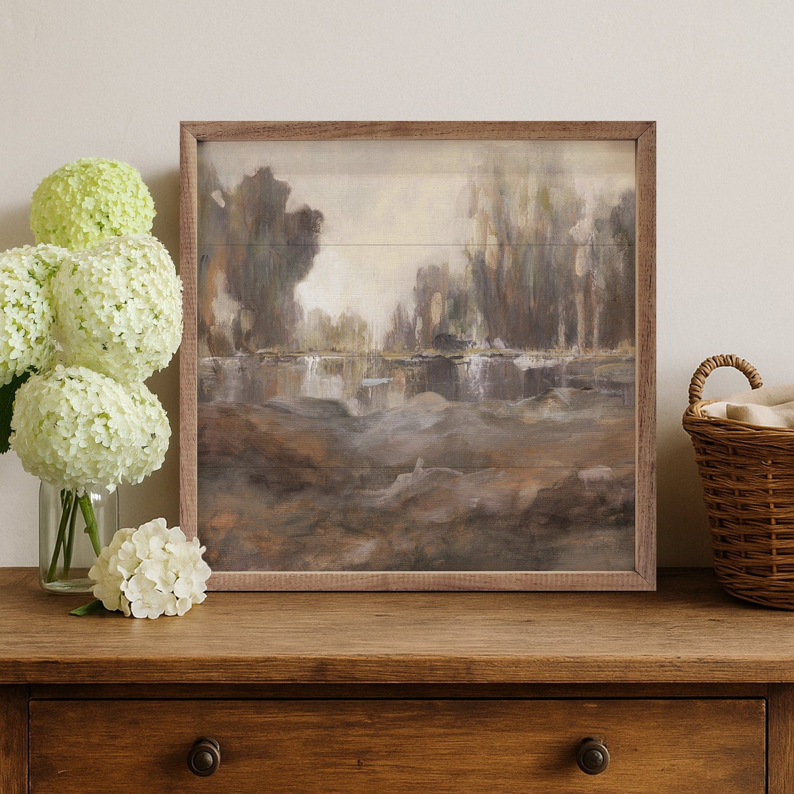 Kendrick Home Walnut Frames 4x4 Early Autumn By Carol Robinson