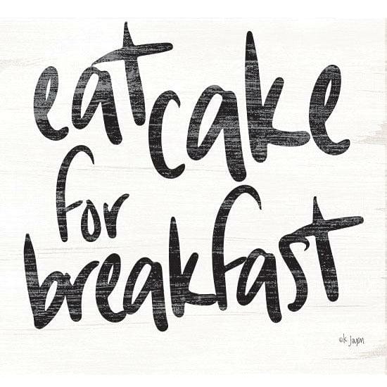 Penny Lane Publishing Eat Cake For Breakfast By Jaxn Blvd Art Print - 12 X 12