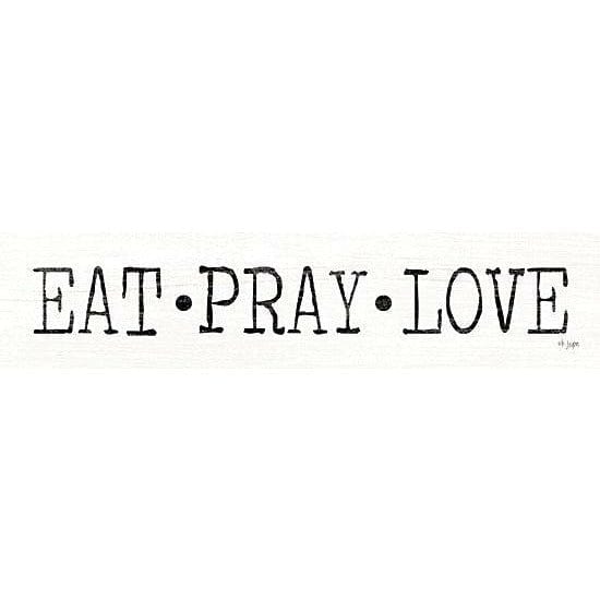 Eat Pray Love By Jaxn Blvd Art Print - 4 X 18-Penny Lane Publishing-The Village Merchant