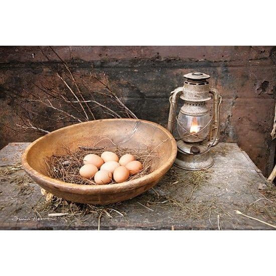Penny Lane Publishing Egg Bowl By Irvin Hoover Art Print - 12 X 18